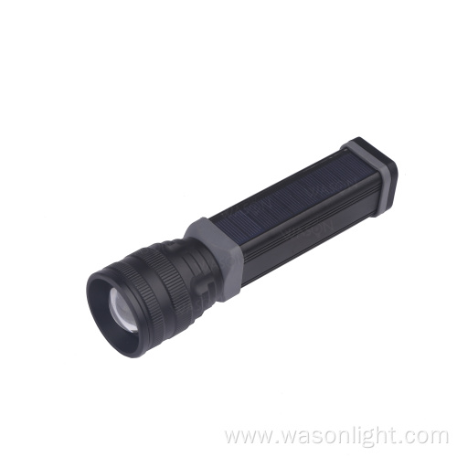 Zoomable High Quality Competitive Price Rotate Mr Light Glare Flashlight